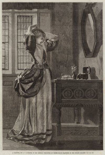Een tekening door Arthur C. H. Luxmoore