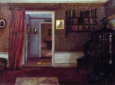 De Salon Kachel, ca. 1900 door Arthur F. Davies