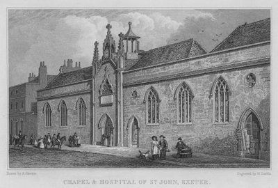Kapel en Ziekenhuis van St John, Exeter door Arthur Glennie