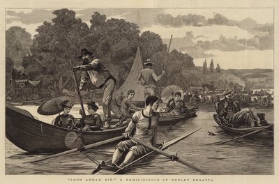Kijk Vooruit, Meneer! Een Herinnering aan Henley Regatta door Arthur Hopkins