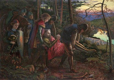 De Ridder van de Zon, 1860 door Arthur Hughes