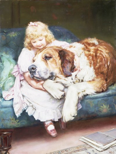 Haar Eerste Liefde door Arthur John Elsley