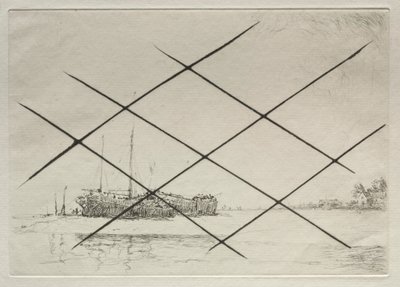 Op de Hard, Bij Pin Mill door Arthur John Trevor Briscoe