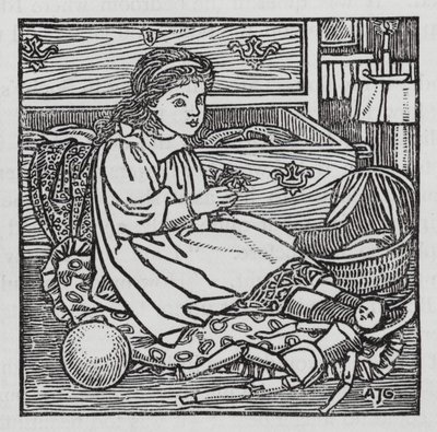 Hans Christian Andersen: De Bloemen van Kleine Ida door Arthur Joseph Gaskin