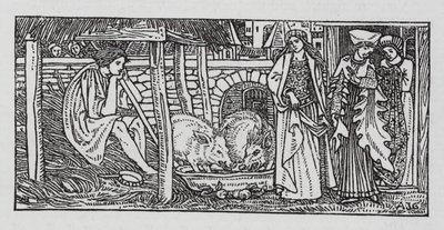 Hans Christian Andersen: De Varkenshoeder door Arthur Joseph Gaskin