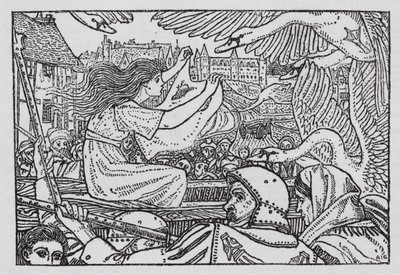 Hans Christian Andersen: De wilde zwanen door Arthur Joseph Gaskin
