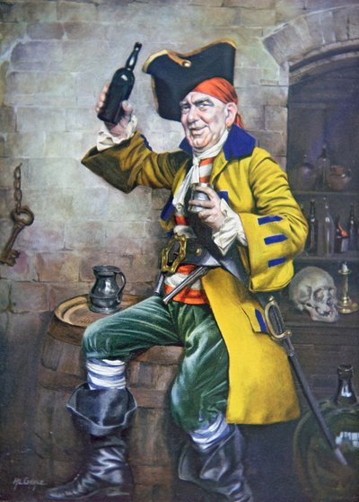 Een piratentype door Arthur Longlands Grace