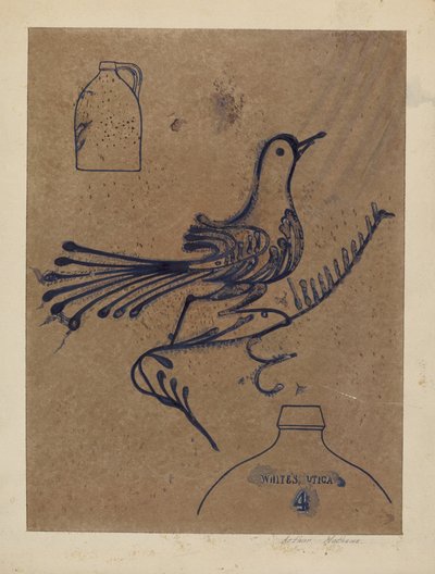 Steengoed Kruik, ca. 1937 door Arthur Matthews