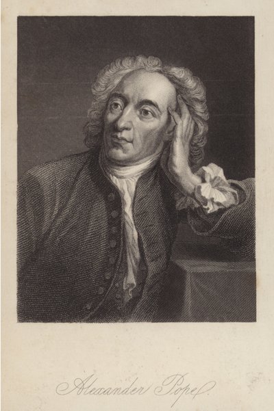 Alexander Pope door Arthur Pond