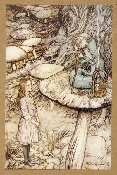 Advies van een rups, uit Alice