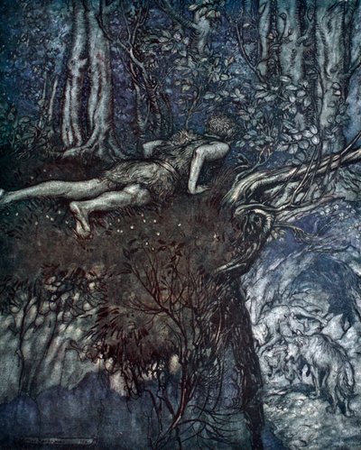 En daar leerde ik wat liefde was door Arthur Rackham