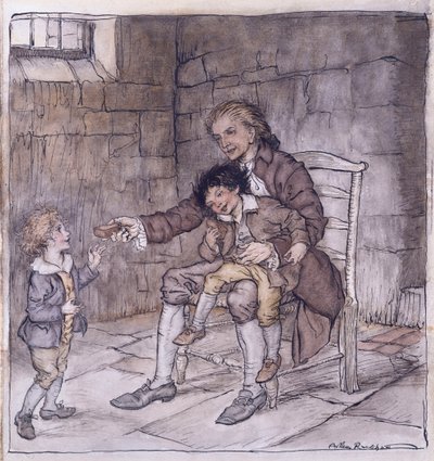 Sir William Thornhill door Arthur Rackham