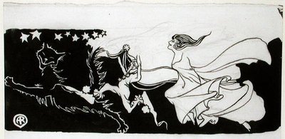 Sterrenlicht pret door Arthur Rackham