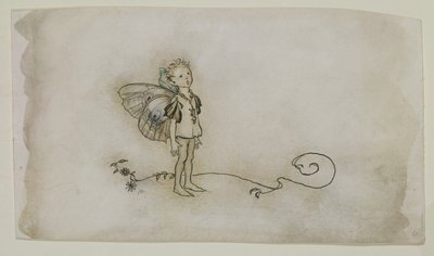 De feeën dingen, uit Een Midzomernachtsdroom, gepubliceerd 1908 door Arthur Rackham