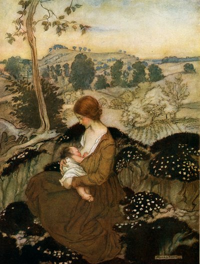 De Lente van het Leven door A.C. Swinburne door Arthur Rackham