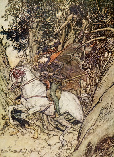 Undine door Friedrich de la Motte Fouqué door Arthur Rackham