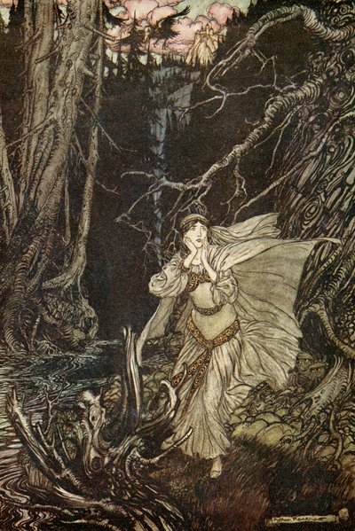 Undine door Friedrich de la Motte Fouqué door Arthur Rackham