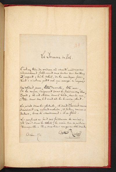  door Arthur Rimbaud