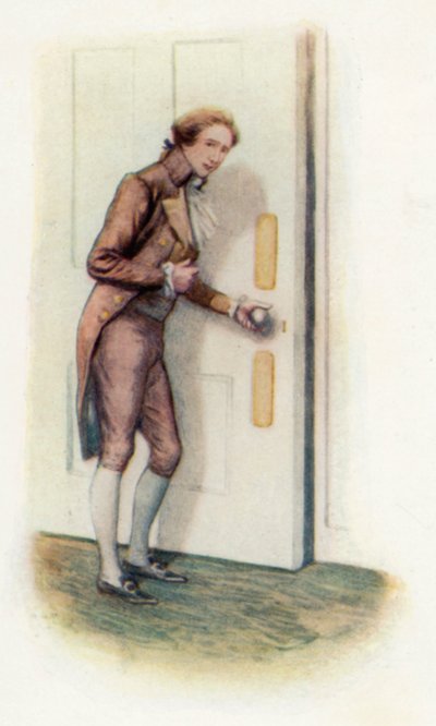 Illustratie voor Trots en Vooroordeel door Jane Austen door Arthur Wallis Mills