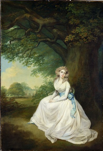 Lady Chambers, c.1789 door Arthur William Devis