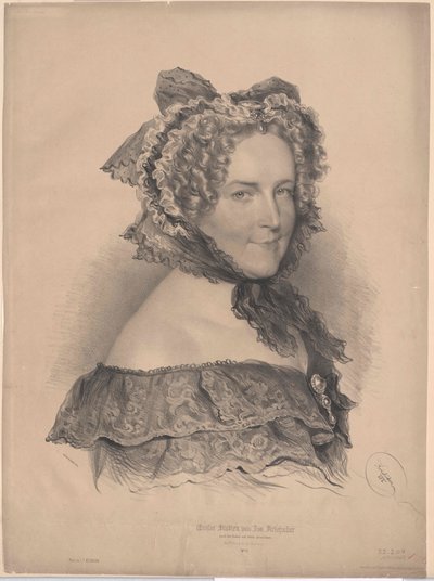 Amalie Haizinger door Artist Unknown