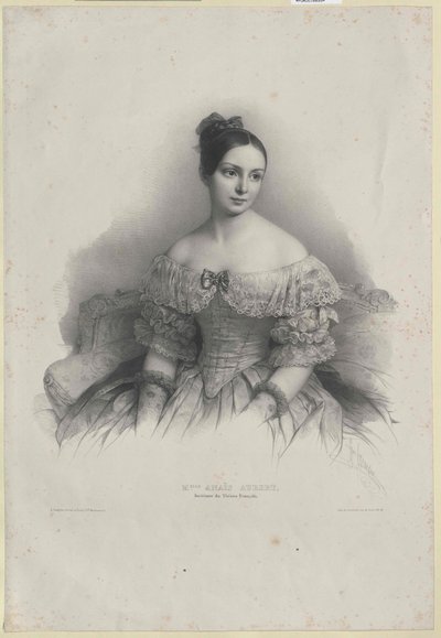 Anais Pauline Natalie Aubert door Artist Unknown