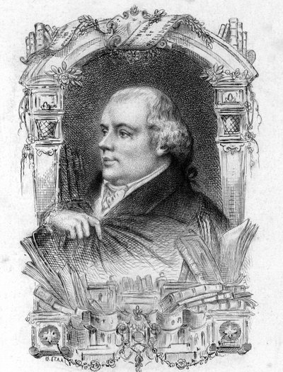 Antoine-Alexandre Barbier (1765-1825) Bibliotheek en Bibliotheek Engels door Artist Unknown