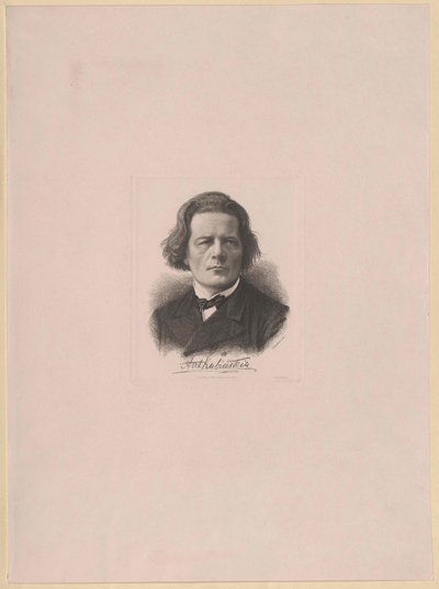 Anton Rubinstein door Artist Unknown