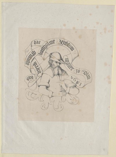 Bartholomeus Zeitblom door Artist Unknown