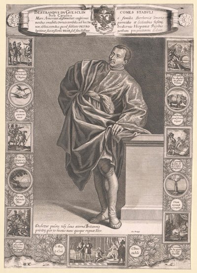 Bertrand du Guesclin door Artist Unknown