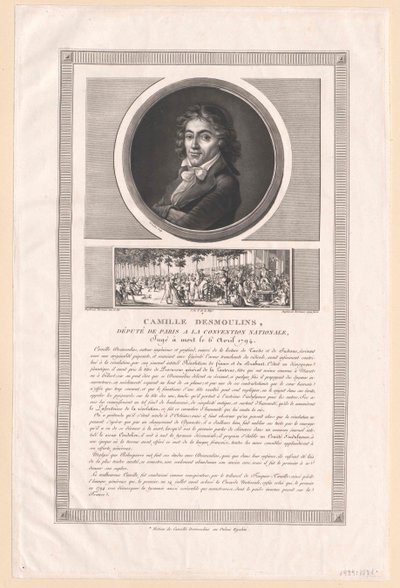 Camille Desmoulins door Artist Unknown