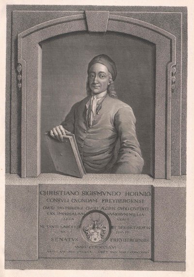 Christian Sigismund hoorn door Artist Unknown