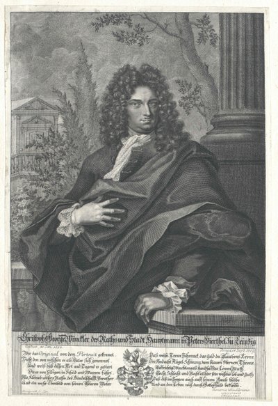 Christoph George Winckler door Artist Unknown