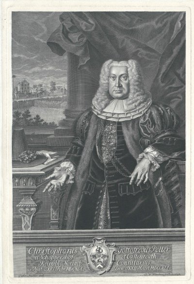Christoph Godfried Peller van Schoppershof zu Kastenreuth door Artist Unknown