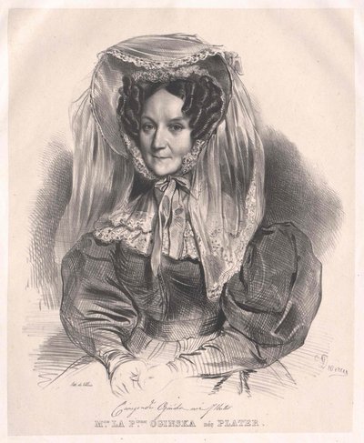 Cunigunde gravin van Plater door Artist Unknown