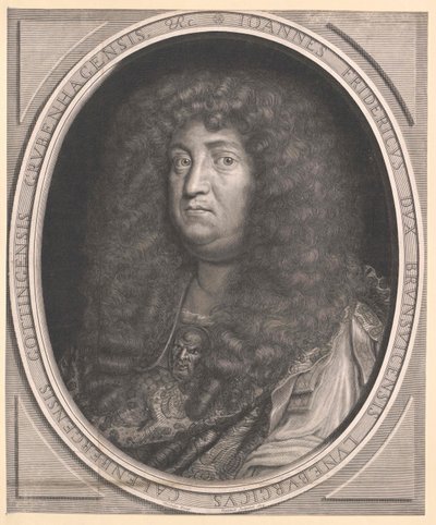 Hertog van Brunswick-Lueneburg Johann Friedrich door Artist Unknown