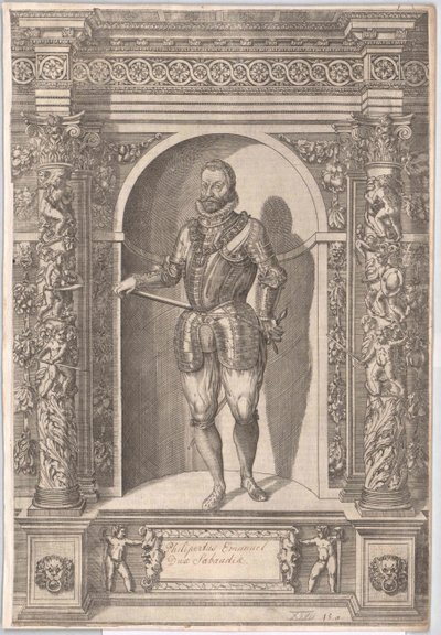 Hertog van Savoye Karl Immanuel I door Artist Unknown