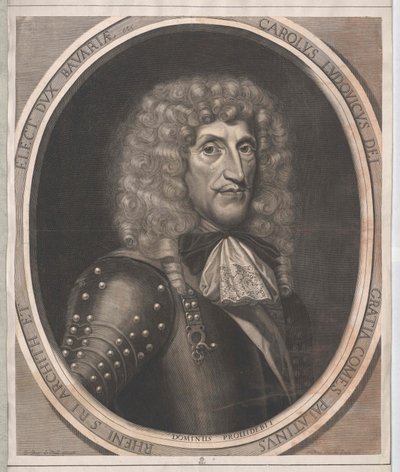 Keurvorst Karel I Lodewijk door Artist Unknown