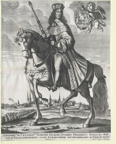 Elector of Brandenburg (1620-1688) Frederick Wilhelm door Artist Unknown