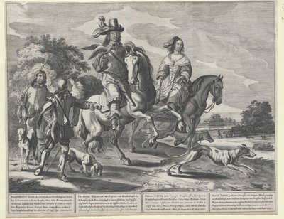 Elector of Brandenburg (1620-1688) Frederick Wilhelm door Artist Unknown