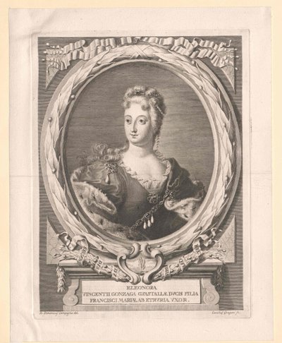 Eleonora Lodovica Gonzaga door Artist Unknown