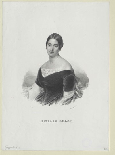 Emilia Goggi door Artist Unknown