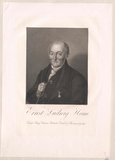 Ernst Ludwig Heim door Artist Unknown