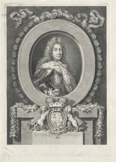 Eugene Alexander 1e Graaf van Thurn en Taxis door Artist Unknown