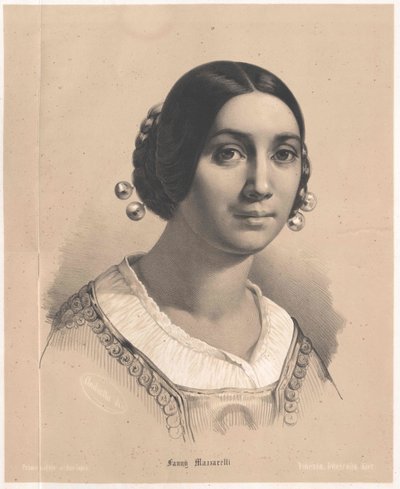 Fanny Mazzarelli door Artist Unknown