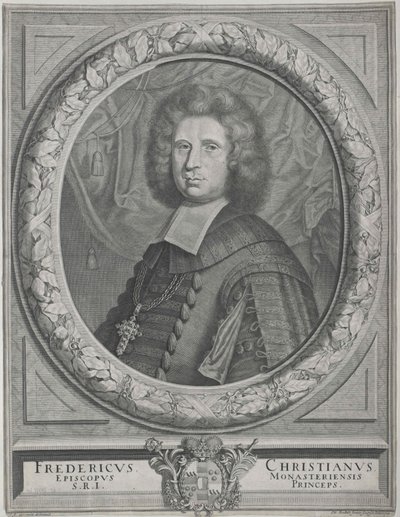 Frederic Christian von Plettenberg-Lenhausen door Artist Unknown