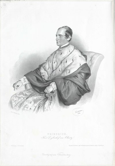 Frederik Egon Landgraaf Fuerstenberg door Artist Unknown
