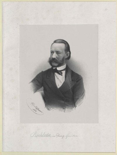 Friedrich Rochleder (afdruk) door Artist Unknown