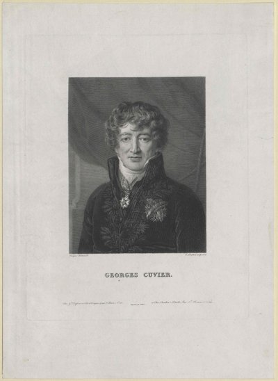 Georg Cuvier (druk) door Artist Unknown