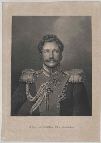 Grootvorst van Rusland Michael door Artist Unknown